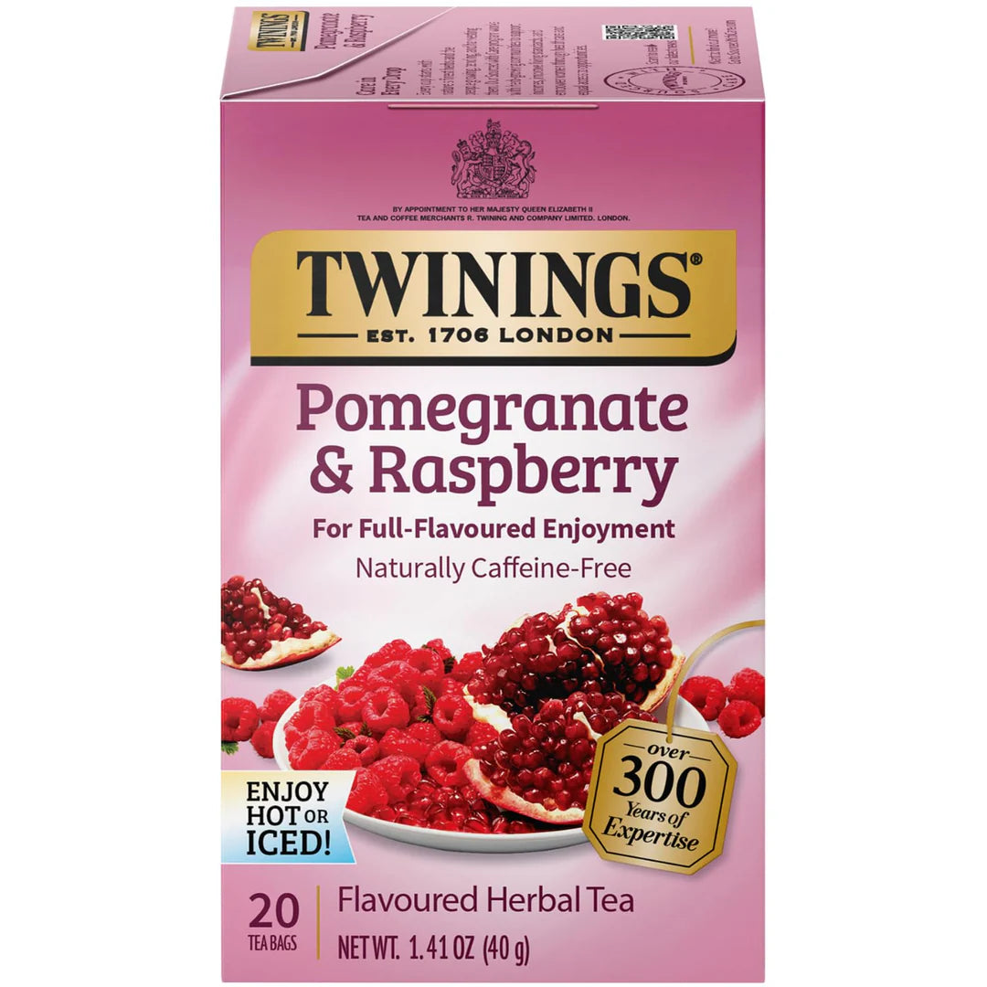 Twinings Pomegranate & Raspberry Herbal Tea