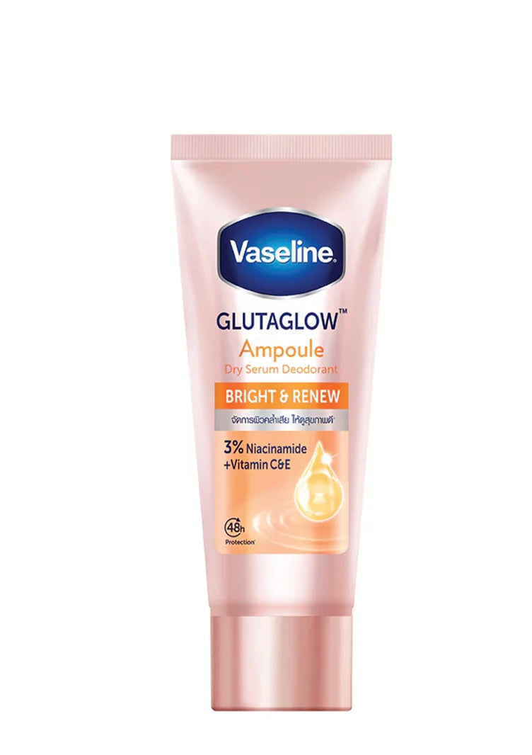 Vaseline Dry Serum GlutaGlow Deodorant Bright Renew