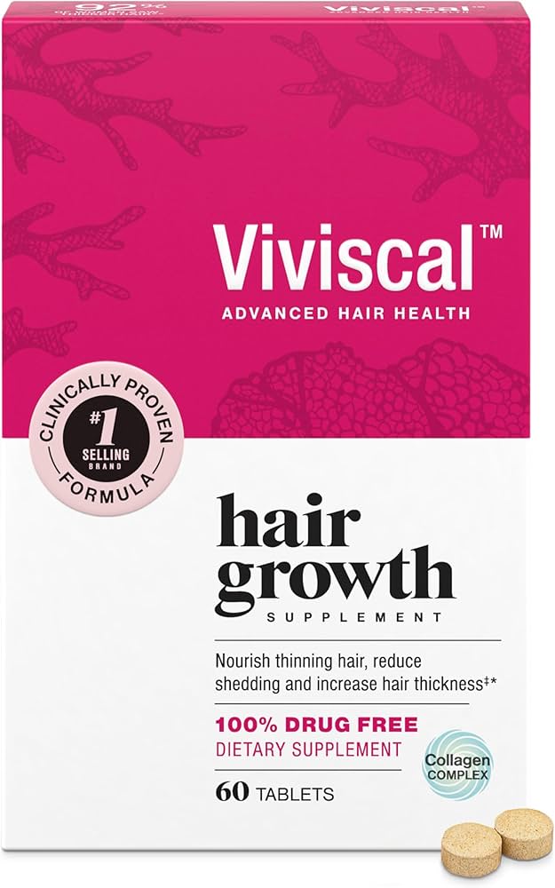 Viviscal, Hair Growth Supplement, 60 Tablets