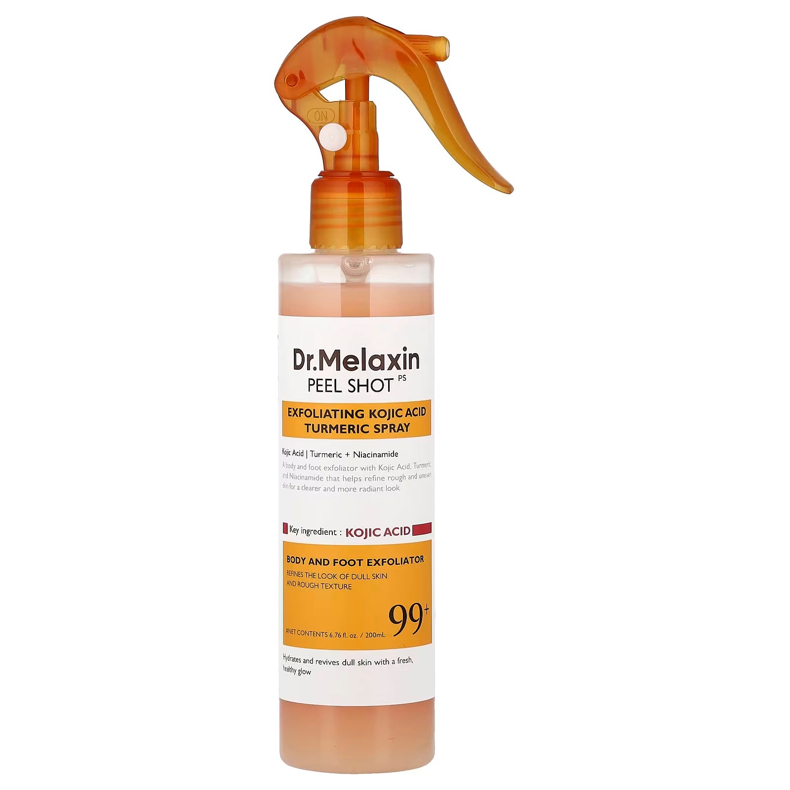 Dr.Melaxin Peel Shot Exfoliating Kojic Acid Turmeric Spray