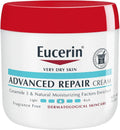 Eucerin Advanced Repair Body Cream for Very Dry Skin, Fragrance Free
